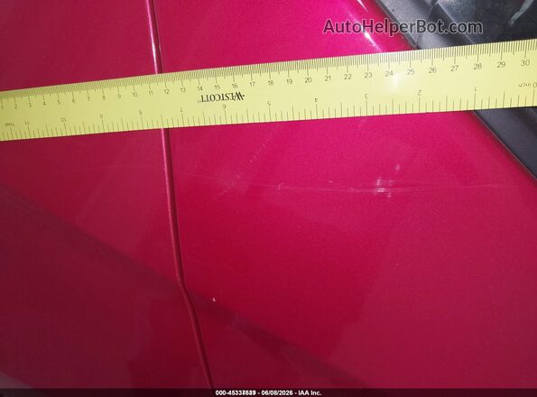 5NPD74LF7LH608917 2020 HYUNDAI ELANTRA Red Սալոնի հետևի տեսք