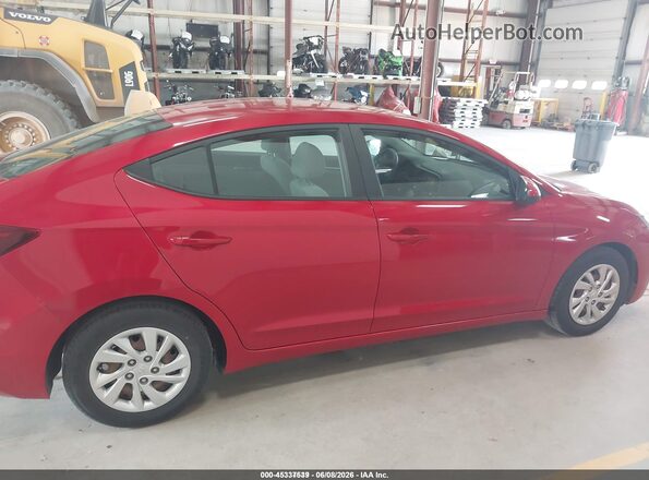 5NPD74LF7LH608917 2020 HYUNDAI ELANTRA Red 