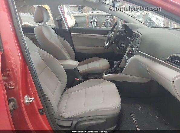 5NPD74LF7LH608917 2020 HYUNDAI ELANTRA Red Սալոնի դիմացի տեսք