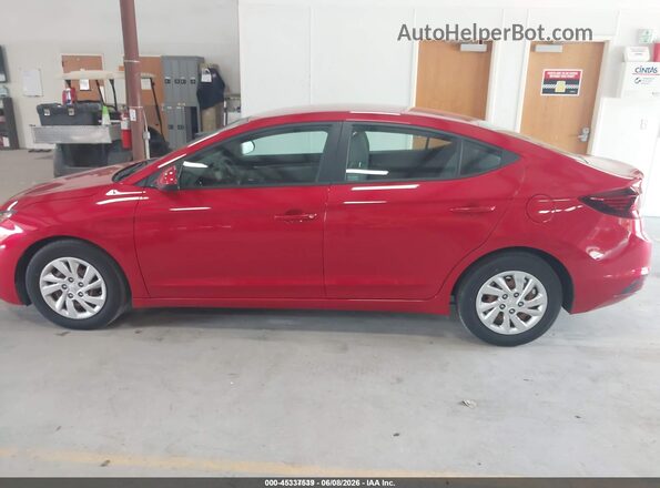 5NPD74LF7LH608917 2020 HYUNDAI ELANTRA Red 