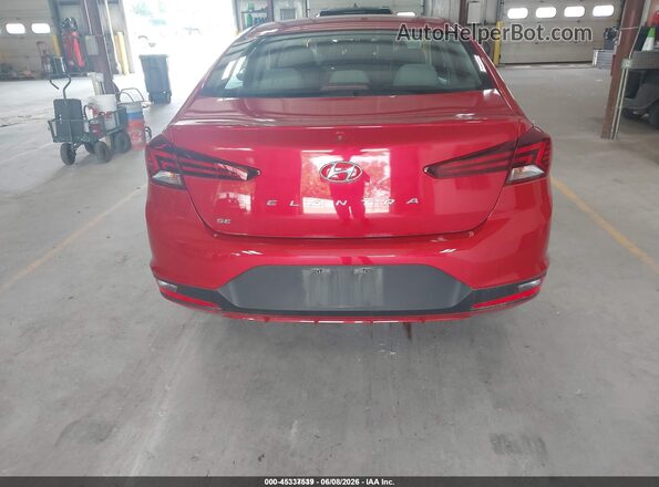 5NPD74LF7LH608917 2020 HYUNDAI ELANTRA Red 