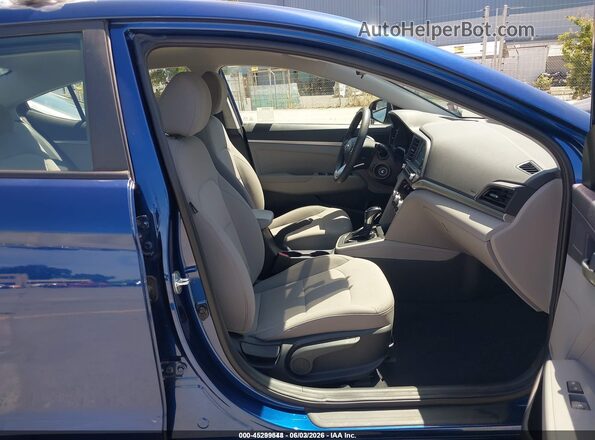 5NPD74LF7LH608979 2020 HYUNDAI ELANTRA Blue Vista interior delantera
