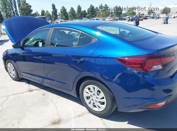 5NPD74LF7LH608979 2020 HYUNDAI ELANTRA Blue Vista frontal