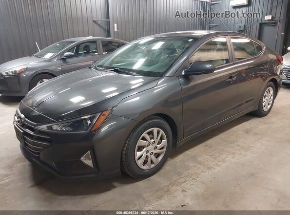 5NPD74LF7LH612420 2020 HYUNDAI ELANTRA Gray Przód lewy