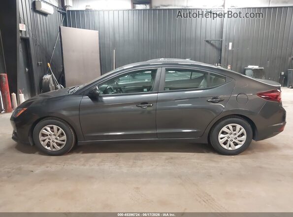 5NPD74LF7LH612420 2020 HYUNDAI ELANTRA Gray Widok z przodu
