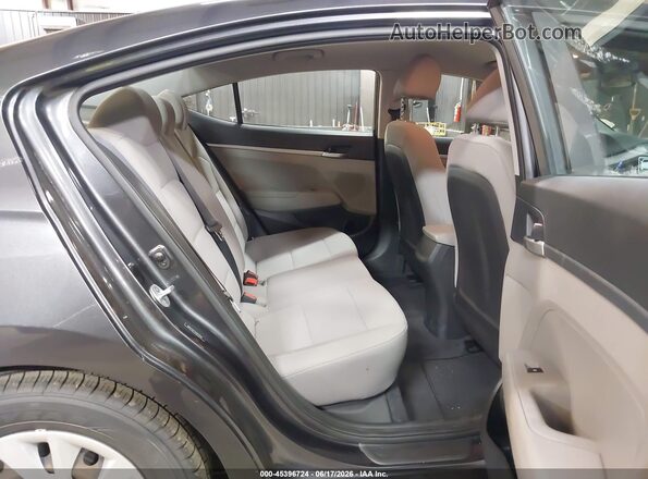 5NPD74LF7LH612420 2020 HYUNDAI ELANTRA Gray Widok naklejki z numerem VIN
