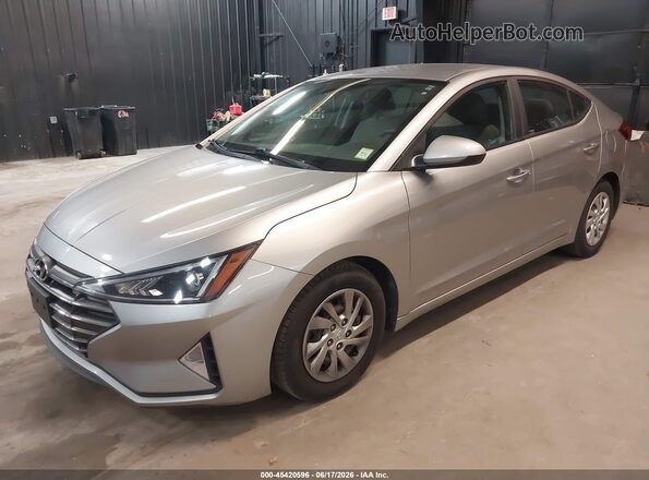 5NPD74LF7LH613289 2020 HYUNDAI ELANTRA Silver Widok z przodu