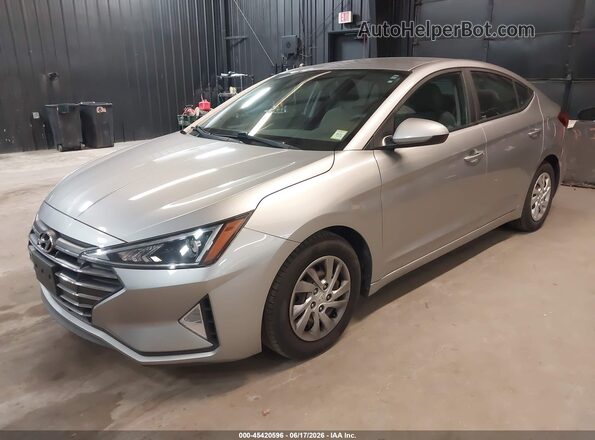 5NPD74LF7LH613289 2020 HYUNDAI ELANTRA Silver Przód lewy
