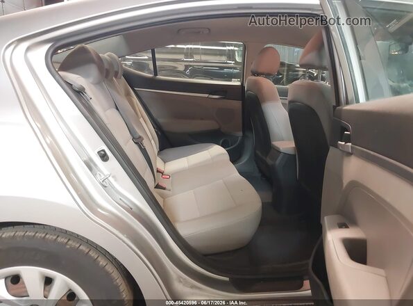 5NPD74LF7LH613289 2020 HYUNDAI ELANTRA Silver Widok naklejki z numerem VIN