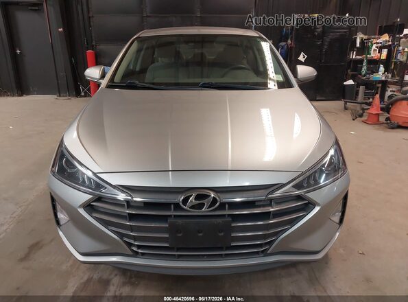 5NPD74LF7LH613289 2020 HYUNDAI ELANTRA Silver Widok wnętrza 360 stopni