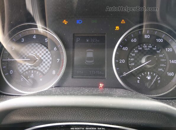 5NPD74LF7LH615835 2020 HYUNDAI ELANTRA Blue Widok tylnych siedzeń