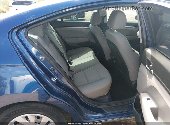 5NPD74LF7LH615835 2020 HYUNDAI ELANTRA Blue Widok naklejki z numerem VIN