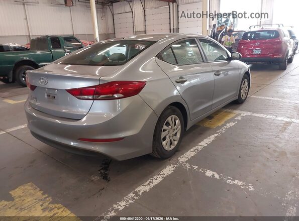 5NPD74LF8HH074978 2017 HYUNDAI ELANTRA Silver Rear right