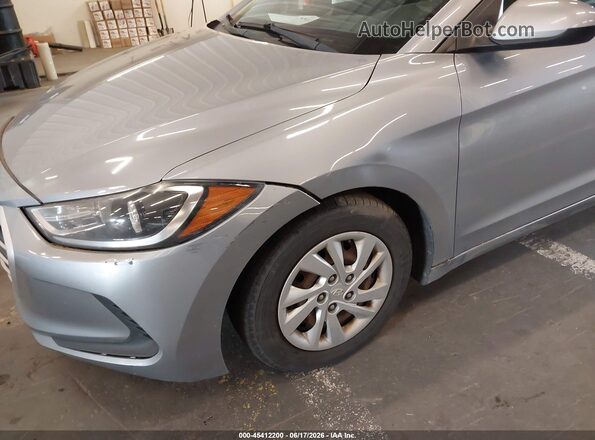 5NPD74LF8HH074978 2017 HYUNDAI ELANTRA Silver Front view