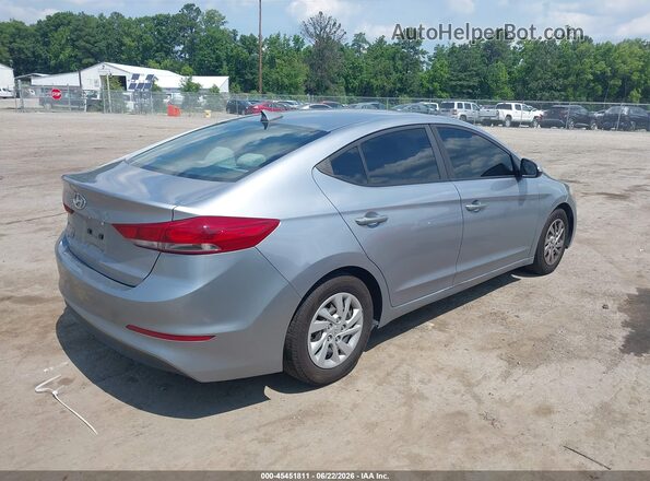 5NPD74LF8HH094440 2017 HYUNDAI ELANTRA Silver Trasero derecho