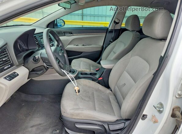 5NPD74LF8HH127226 2017 HYUNDAI ELANTRA White Սալոնի դիմացի տեսք