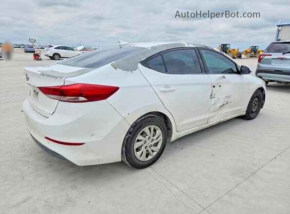 5NPD74LF8HH127226 2017 HYUNDAI ELANTRA White Հետևի աջ
