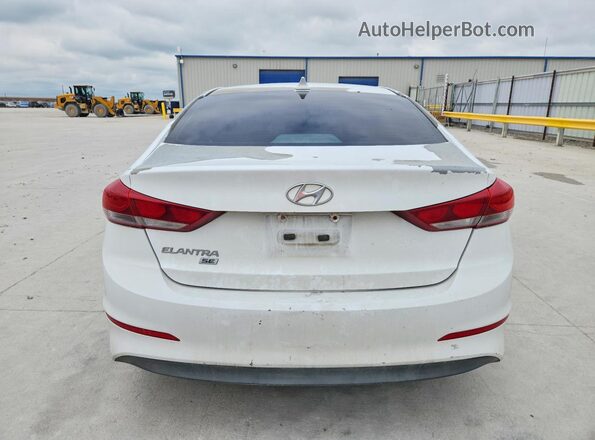 5NPD74LF8HH127226 2017 HYUNDAI ELANTRA White Հետևի տեսք