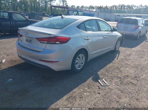 5NPD74LF8HH135181 2017 HYUNDAI ELANTRA Серебряный Задняя правая четверть