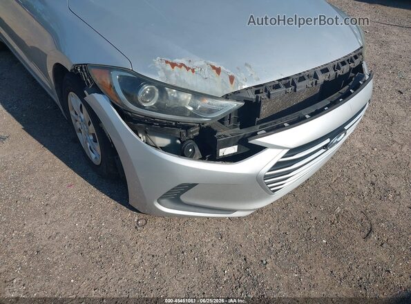 5NPD74LF8HH135181 2017 HYUNDAI ELANTRA Серебряный Вид щитка приборов
