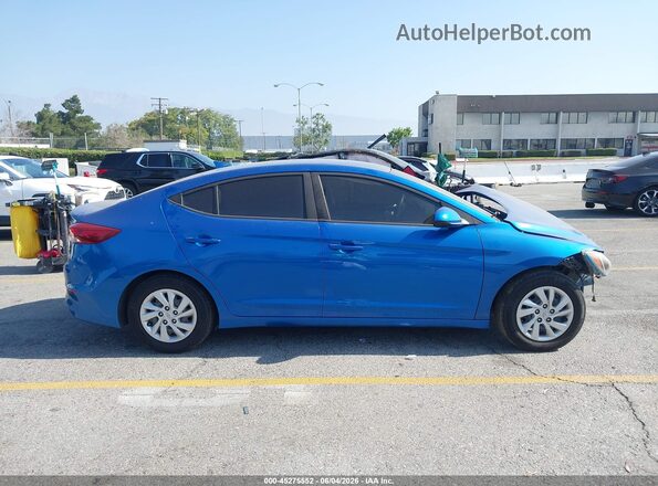 5NPD74LF8HH203625 2017 HYUNDAI ELANTRA Blue 