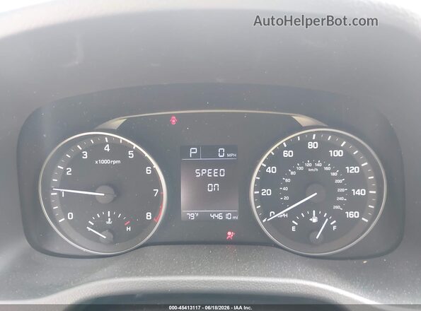 5NPD74LF8JH257383 2018 HYUNDAI ELANTRA Gray Widok tylnych siedzeń