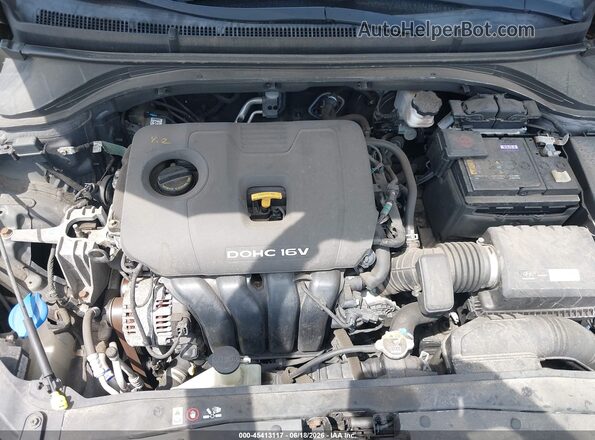 5NPD74LF8JH257383 2018 HYUNDAI ELANTRA Gray Widok z tyłu