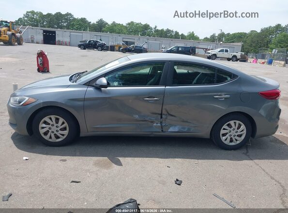 5NPD74LF8JH257383 2018 HYUNDAI ELANTRA Gray Widok wnętrza 360 stopni