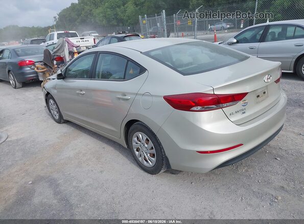 5NPD74LF8JH301303 2018 HYUNDAI ELANTRA Champagne უკანა მარცხენა
