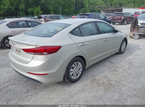 5NPD74LF8JH301303 2018 HYUNDAI ELANTRA Champagne უკანა მარჯვენა