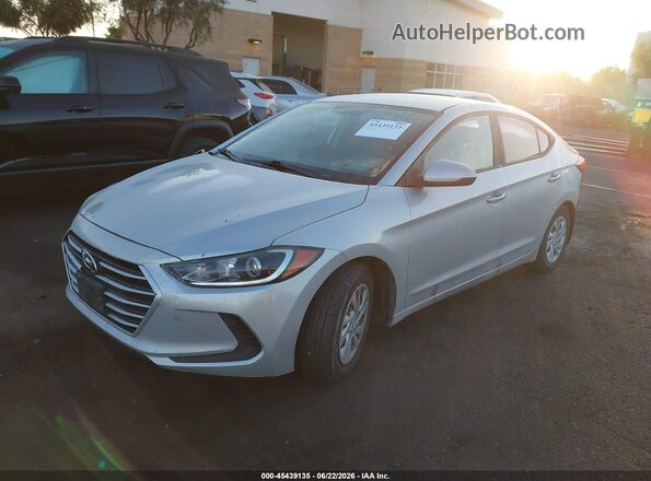 5NPD74LF8JH317081 2018 HYUNDAI ELANTRA White წინა მარცხენა ხედი სამი მეოთხედიდან