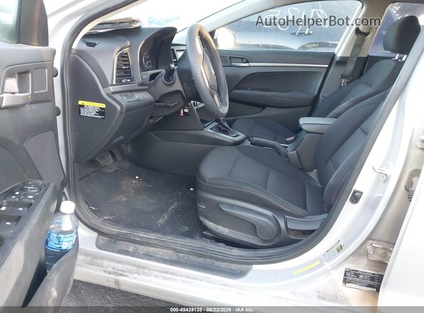 5NPD74LF8JH317081 2018 HYUNDAI ELANTRA White წინა სალონის ხედი