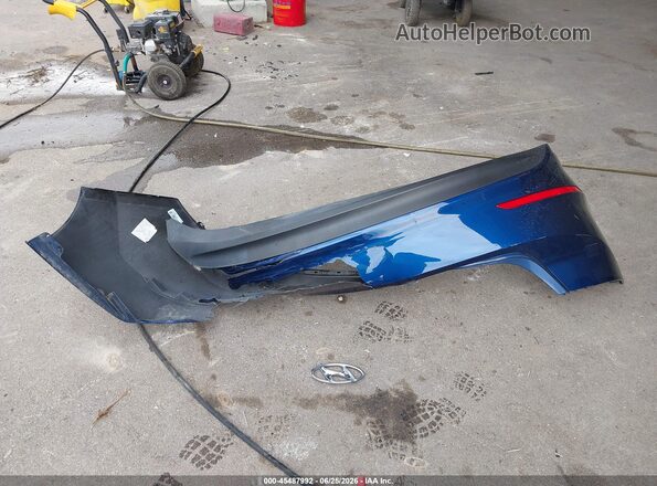 5NPD74LF8JH339632 2018 HYUNDAI ELANTRA Blue Вид щитка приладів