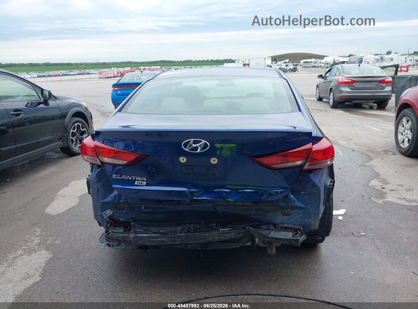 5NPD74LF8JH339632 2018 HYUNDAI ELANTRA Blue 