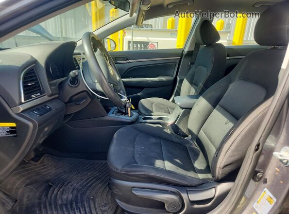 5NPD74LF8JH353658 2018 HYUNDAI ELANTRA Gray 