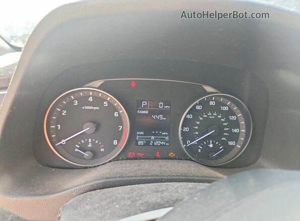 5NPD74LF8JH353658 2018 HYUNDAI ELANTRA Gray 