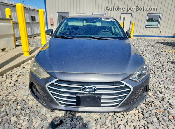 5NPD74LF8JH353658 2018 HYUNDAI ELANTRA Gray 