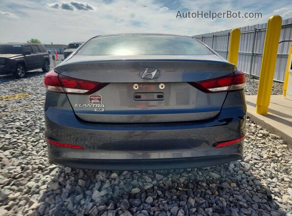 5NPD74LF8JH353658 2018 HYUNDAI ELANTRA Gray 