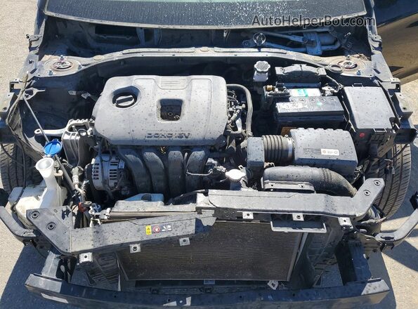 5NPD74LF8KH417568 2019 HYUNDAI ELANTRA Black უკანა სალონის ხედი