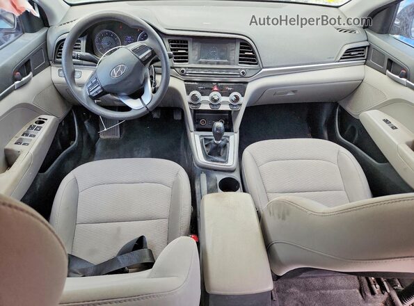 5NPD74LF8KH422740 2019 HYUNDAI ELANTRA Black 