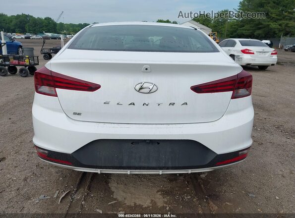 5NPD74LF8KH434273 2019 HYUNDAI ELANTRA White 