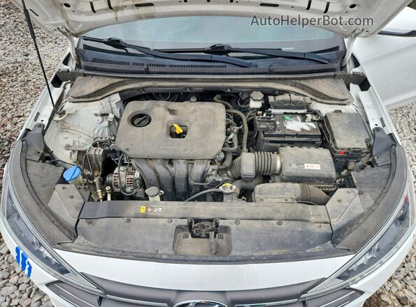 5NPD74LF8KH436783 2019 HYUNDAI ELANTRA White Вид задньої частини салону