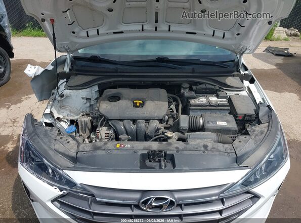 5NPD74LF8KH437416 2019 HYUNDAI ELANTRA White Rear view