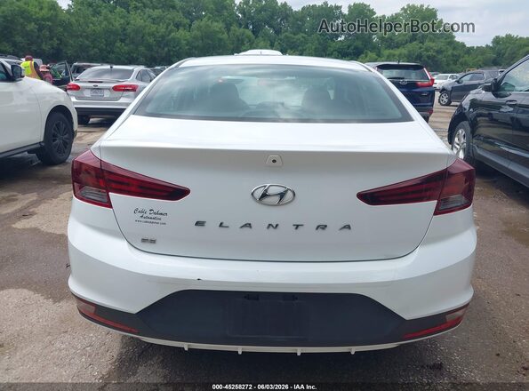 5NPD74LF8KH437416 2019 HYUNDAI ELANTRA White 