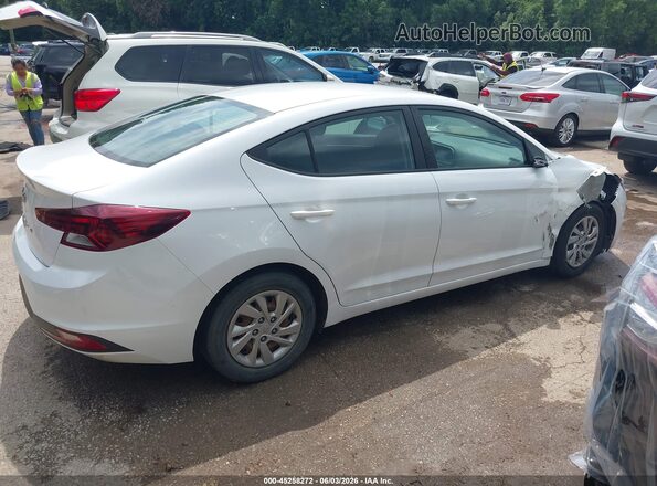 5NPD74LF8KH437416 2019 HYUNDAI ELANTRA White 360 interior view