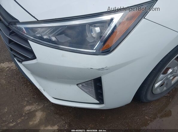 5NPD74LF8KH437416 2019 HYUNDAI ELANTRA White 