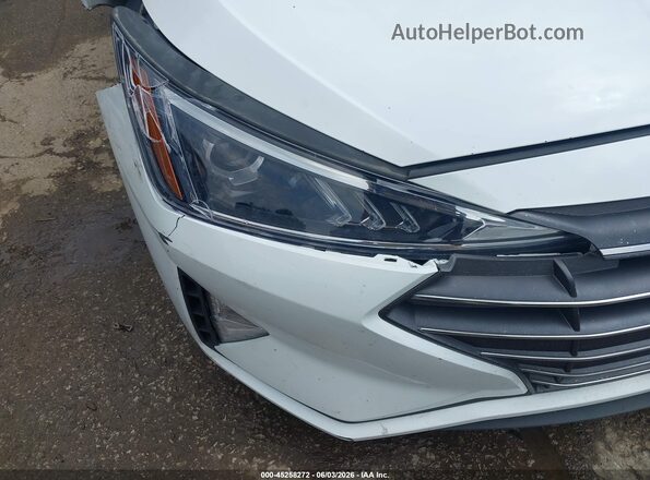 5NPD74LF8KH437416 2019 HYUNDAI ELANTRA White 