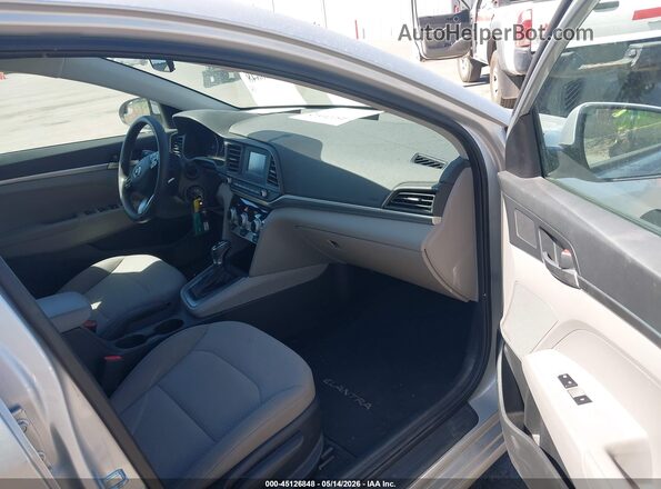 5NPD74LF8KH486731 2019 HYUNDAI ELANTRA Silver 