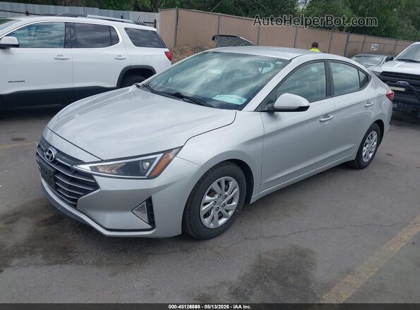 5NPD74LF8KH486731 2019 HYUNDAI ELANTRA Silver 