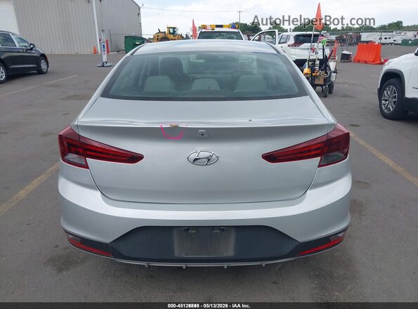 5NPD74LF8KH486731 2019 HYUNDAI ELANTRA Silver 